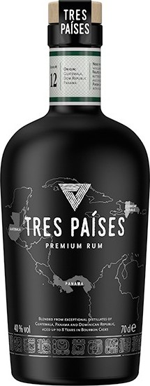 Tres Paises Premium Bourbon Casks 8yo 40% 700ml