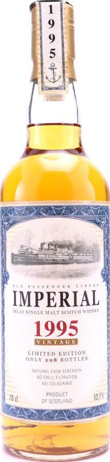 Imperial 1995 JW Old Passenger Liners #50038 The Whiskyschiff Luzern 52.7% 700ml