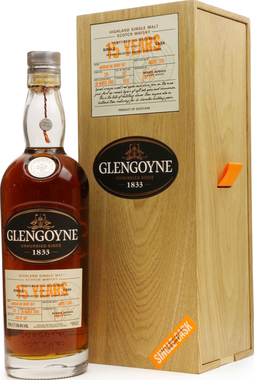 Glengoyne 2000 Single Cask American Oak Sherry Butt #205 56.9% 700ml