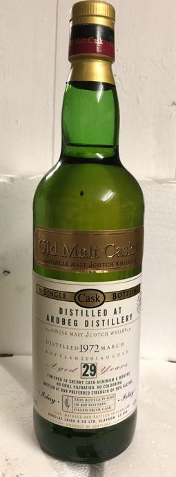 Ardbeg 1972 DL Old Malt Cask Sherry Finish 50% 700ml