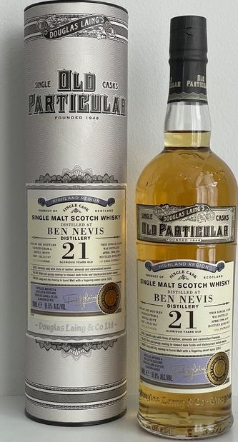 Ben Nevis 1996 DL Old Particular Refill Butt 51.5% 700ml