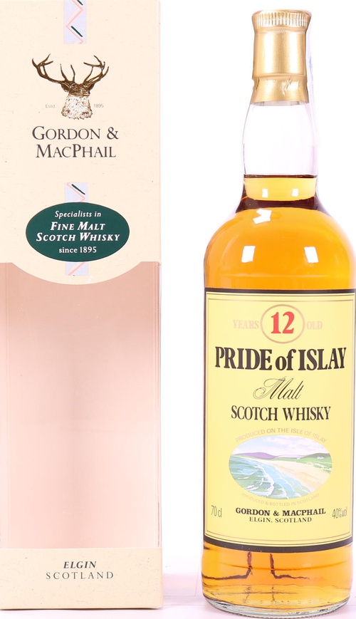 Pride of Islay 12yo GM Malt Scotch Whisky 40% 700ml