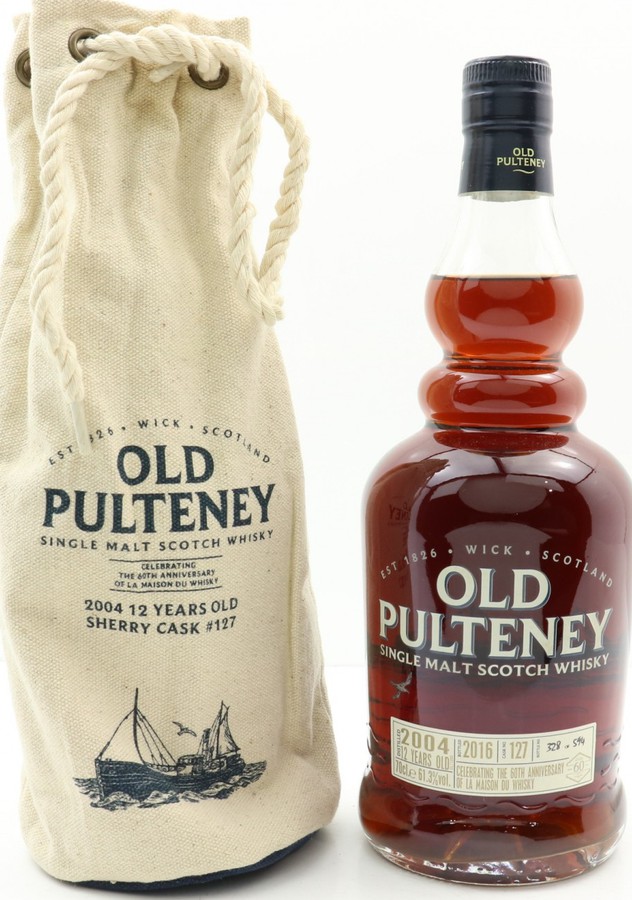 Old Pulteney 2004 Single Cask #127 60th Anniversary of LMDW 61.3% 700ml