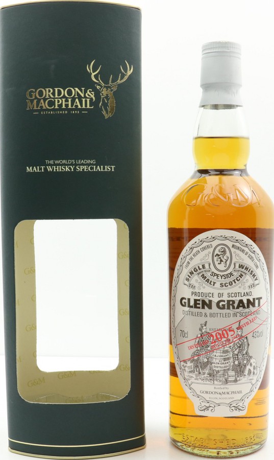 Glen Grant 2005 GM Licensed Bottling Sherry Cask 43% 700ml