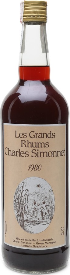 Charles Simonnet 1980 Les Grands Rhums 50% 1000ml