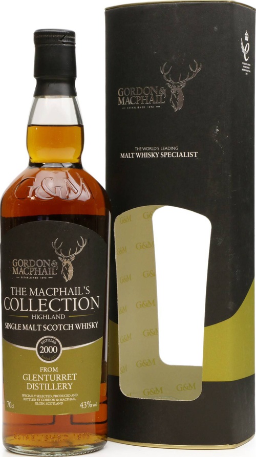 Glenturret 2000 GM The MacPhail's Collection 43% 700ml