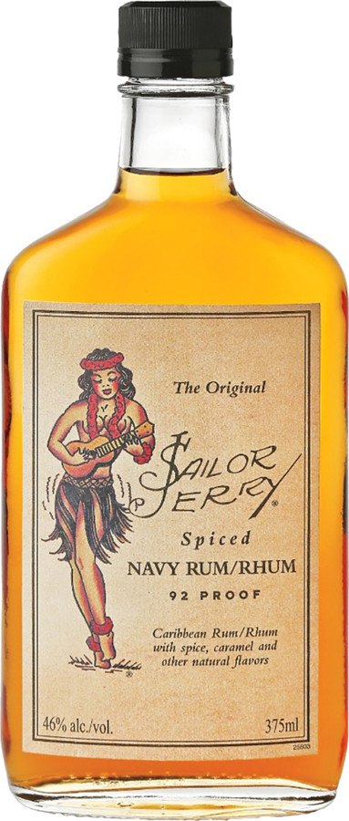 Sailor Jerry The Original Spiced Navy 46% 375ml