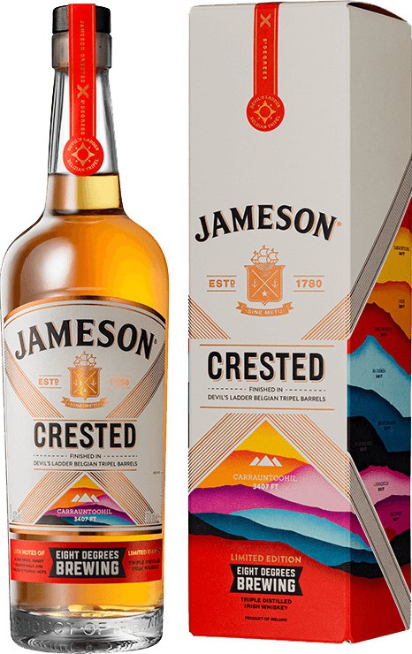 Jameson Crested Devil's Ladder x Eight Degrees Brewing Limited Edition 43% 700ml