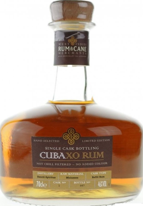 Rum & Cane Cuba XO 46% 700ml