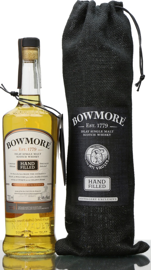 Bowmore 1995 Hand-filled at the distillery Bourbon Cask #1304 48.1% 700ml