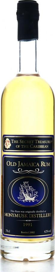 The Secret Treasures 1991 Old Jamaica Monymusk 11yo 42% 700ml