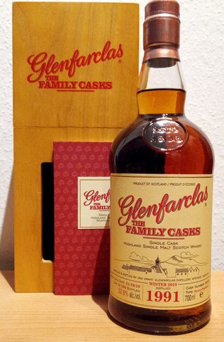 Glenfarclas 1991 The Family Casks Release W19 Sherry Hogshead #10269 52.6% 700ml