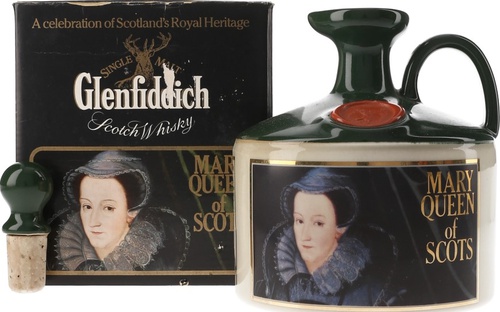 Glenfiddich Decanter Mary Queen of Scots Ceramic handle decanter Spirit import 43% 750ml