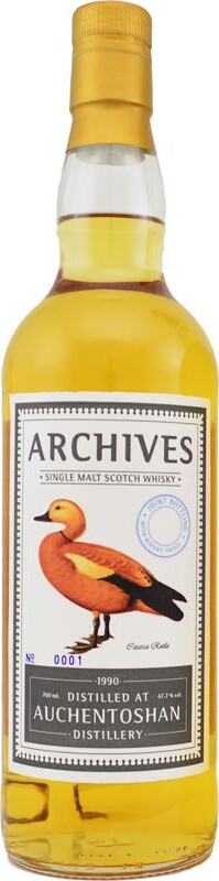 Auchentoshan 1990 Arc The Indian ducks and their allies 23yo #6850 Joint bottling with Whisky-Fassle 47.7% 700ml
