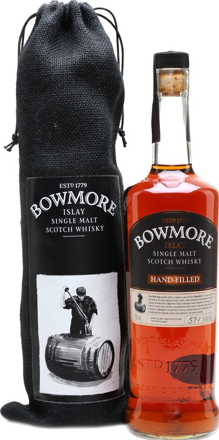 Bowmore 1998 Hand-filled at the distillery #32162 57.1% 700ml