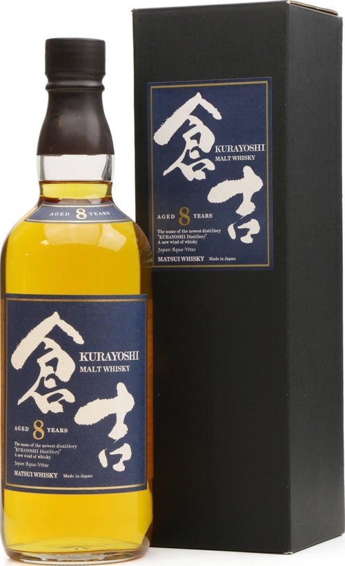 The Kurayoshi 8yo Malt Whisky 43% 700ml