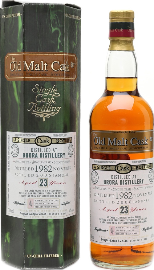 Brora 1982 DL Old Malt Cask 50% 700ml