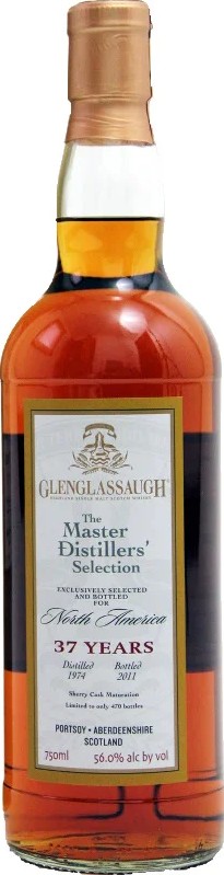 Glenglassaugh 1974 The Master Distillers Selection Sherry Cask 56% 750ml