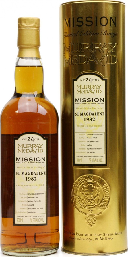 St. Magdalene 1982 MM Mission Gold 24yo 58.3% 700ml