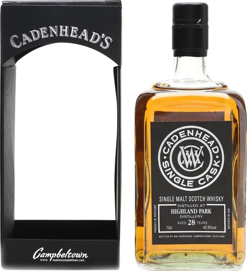 Highland Park 1989 CA Single Cask Whisky Live Belgium 2018 42.9% 700ml