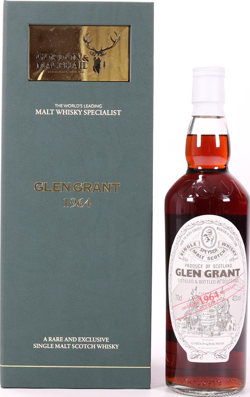 Glen Grant 1964 GM Rare Vintage Refill Sherry Hogshead #4462 43% 700ml