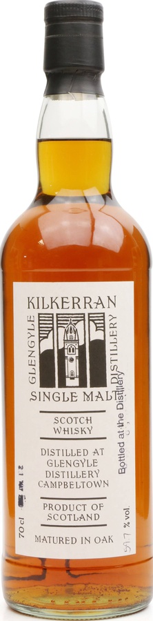 Kilkerran 5yo Springbank Open Day Stamp: bottled at the distillery Port Cask 59.7% 700ml