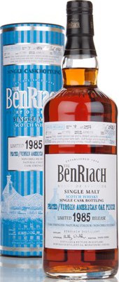 BenRiach 1985 Peated Single Cask Bottling Batch 10 #7188 48.9% 700ml