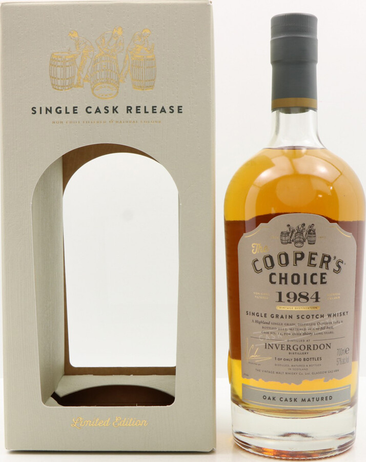 Invergordon 1984 VM The Cooper's Choice Refill Butt #12 57% 700ml