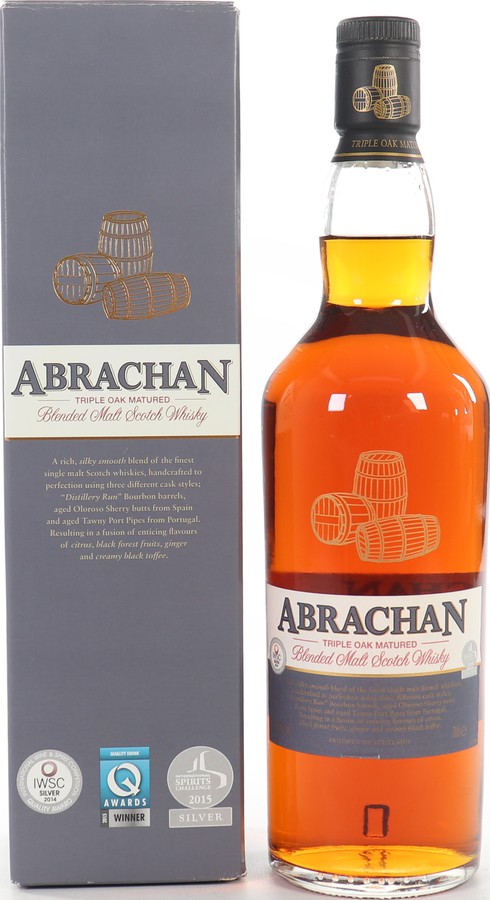 Abrachan Blended Malt Scotch Whisky Cd Triple Oak Matured LIDL France 42%  700ml - Spirit Radar | Whisky