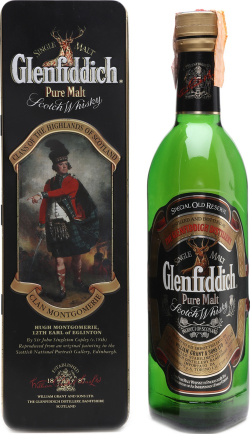 Glenfiddich Clans of the Highlands Clan Montgomerie 43% 700ml