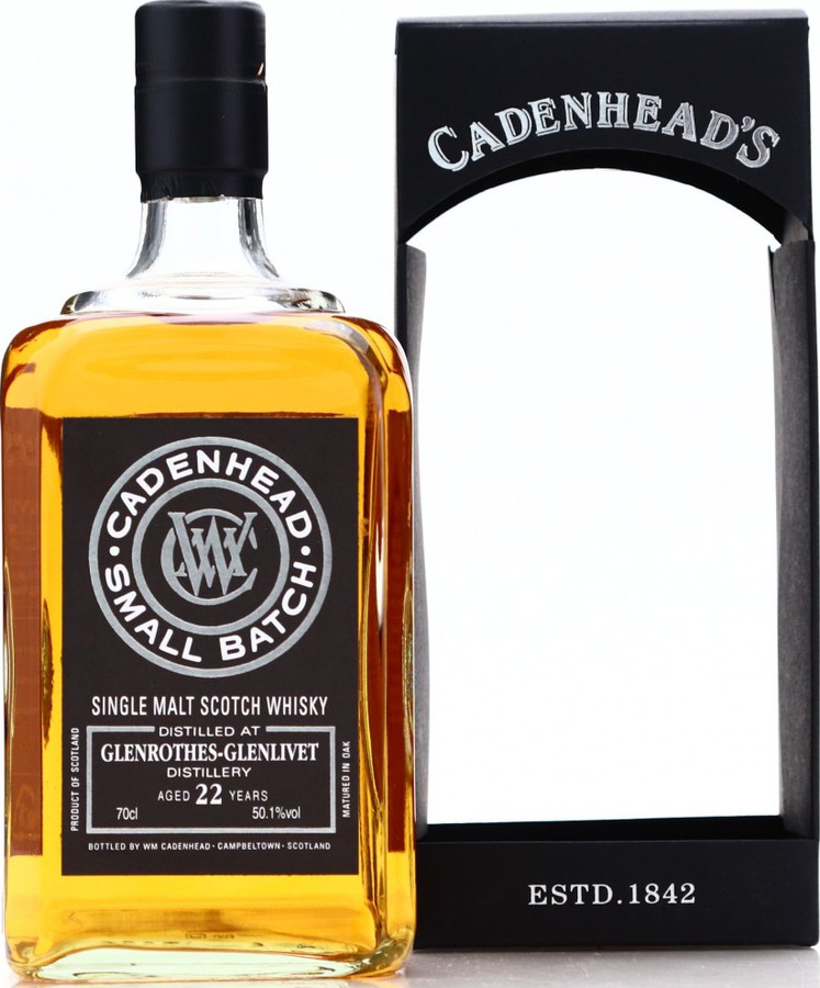 Glenrothes 1996 CA Small Batch Bourbon Hogshead 50.1% 700ml