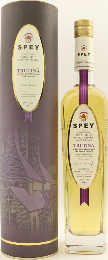 SPEY Trutina Cask Strength Limited Edition Bourbon Casks 59.1% 700ml