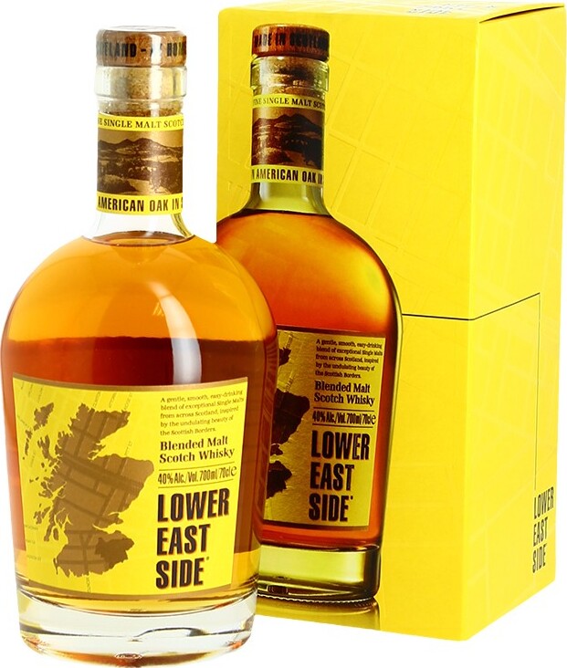 Lower East Side Blended Malt Scotch Whisky American Oak The Borders Distillery Co. Ltd 40% 700ml