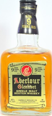 Aberlour 9yo Campbell's Distillery 40% 750ml