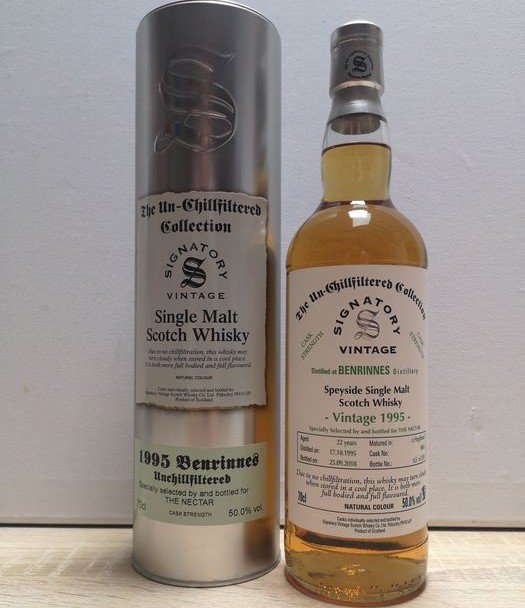 Benrinnes 1995 SV The Un-Chillfiltered Collection Cask Strength #9065 50% 700ml