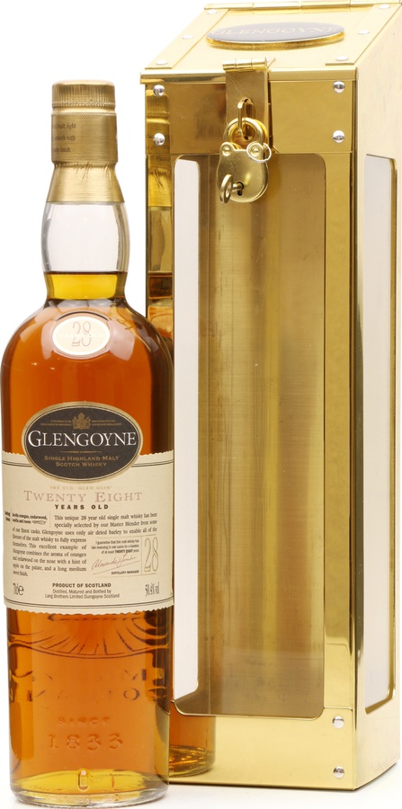 Glengoyne 28yo Brass spirit safe 50.4% 700ml