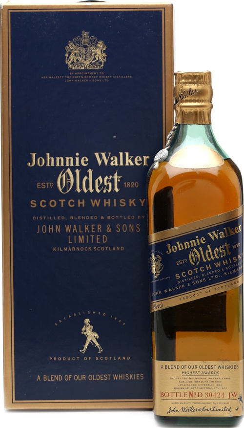 Johnnie Walker Oldest Highest Awards 43% 750ml