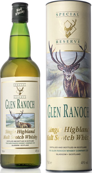 Glen Ranoch Single Highland Malt Scotch Whisky Special Reserve 40% 700ml