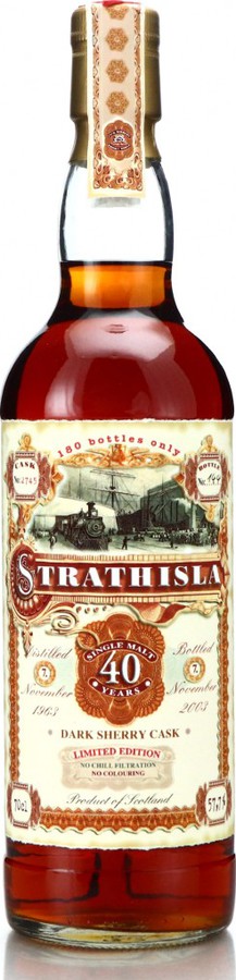 Strathisla 1963 JW Old Train Line Sherry cask #2745 57.7% 700ml