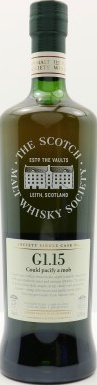 North British 1991 SMWS G1.15 Could pacify a mob 63.9% 700ml
