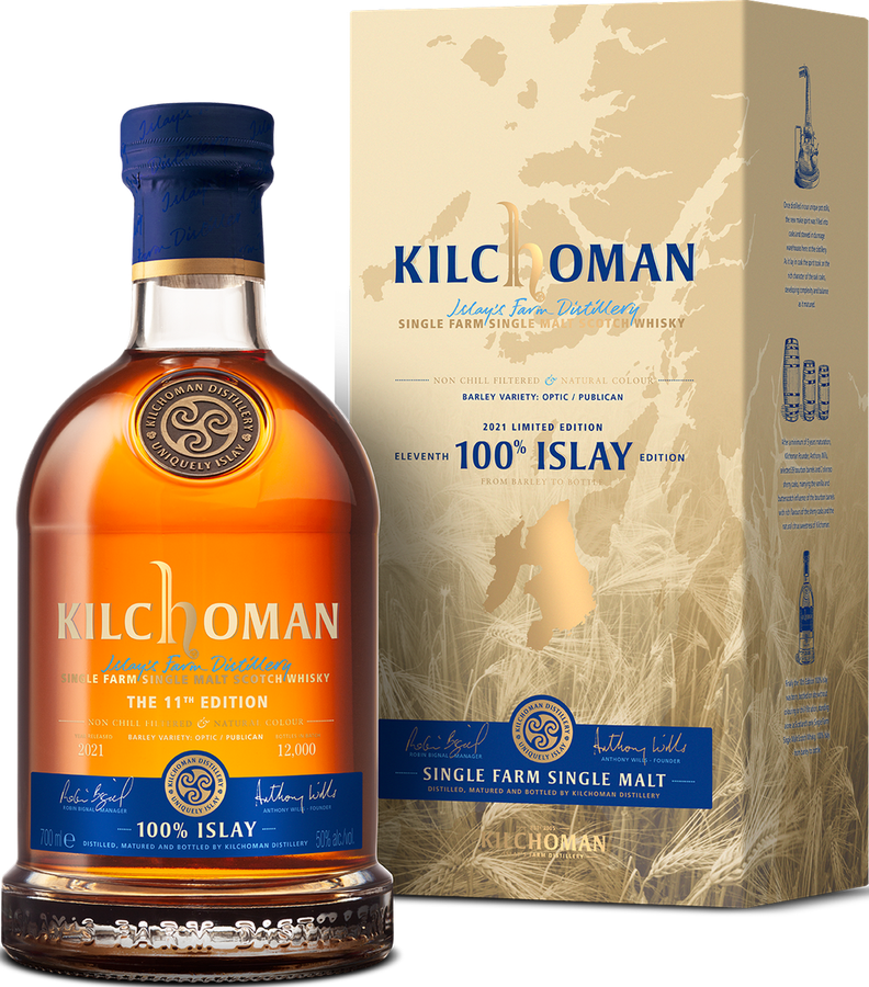 Kilchoman 100% Islay The 11th Edition Bourbon & Sherry 50% 700ml