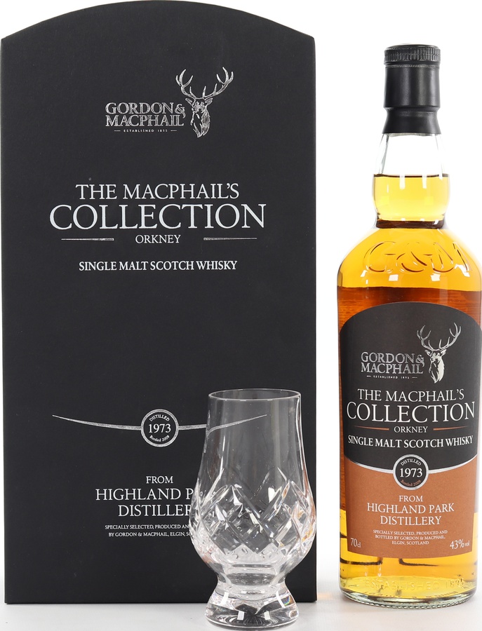 Highland Park 1973 GM The MacPhail's Collection 1st Fill Sherry Butt 43% 700ml
