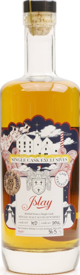 Islay Christmas Edition CWC Single Cask Exclusives KD 2016 56.5% 700ml
