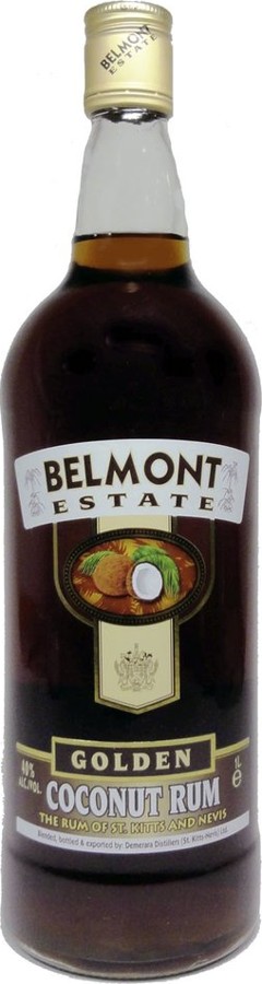 Belmont Estate Golden Coconut St.Kitts and Nevis 40% 1000ml