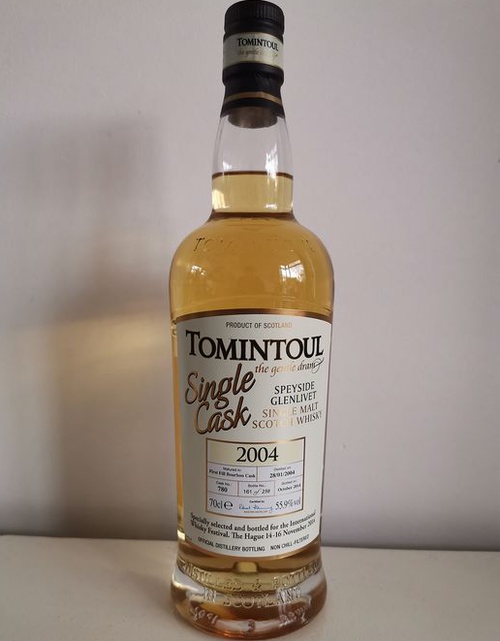 Tomintoul Single Cask 1st Fill Bourbon Barrel #780 55.9% 700ml