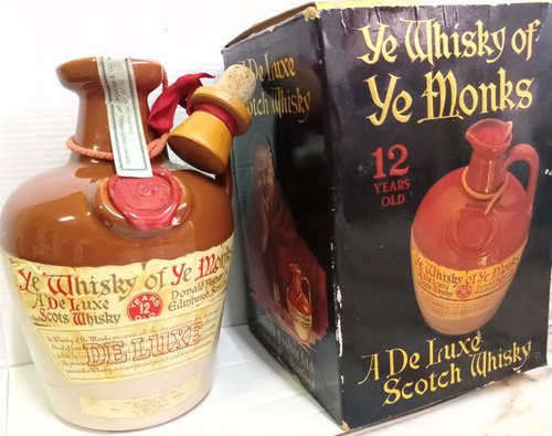 Ye Monks Ye Whisky of Ye Monks a De Luxe Scots Whisky 12yo 43% 750ml