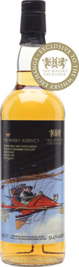 Glen Moray 1990 TWA The Whisky Exchange Exclusive 51.4% 700ml