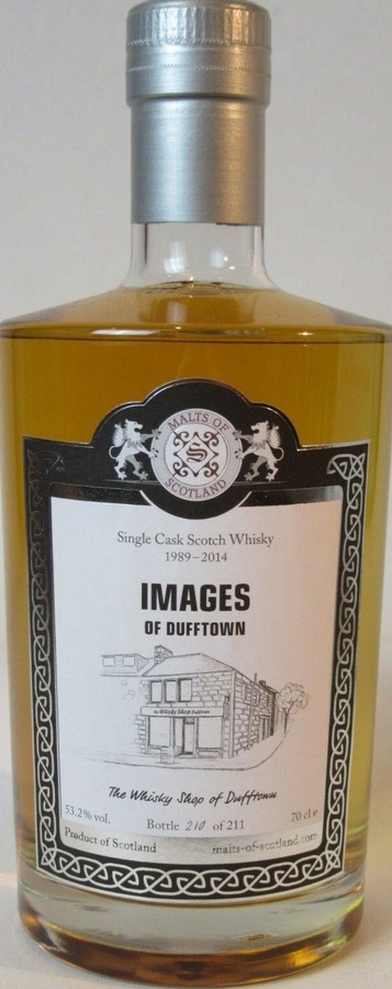 Images of Dufftown The Whisky Shop of Dufftown MoS Bourbon Cask 53.2% 700ml