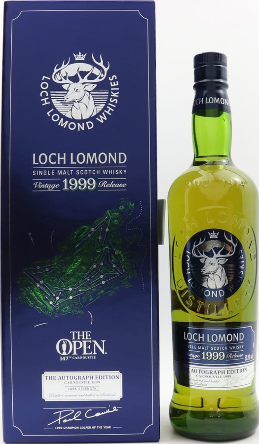 Loch Lomond 1999 The Open Course Collection Carnoustie 1999 Refill American Oak 47.2% 700ml