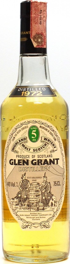 Glen Grant 1972 Giovinetti Import 40% 750ml